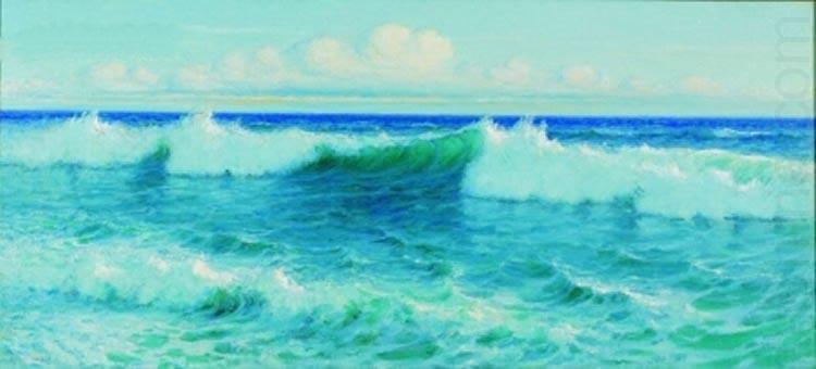 Lionel Walden Breaking Waves, oil painting by Lionel Walden china oil painting image